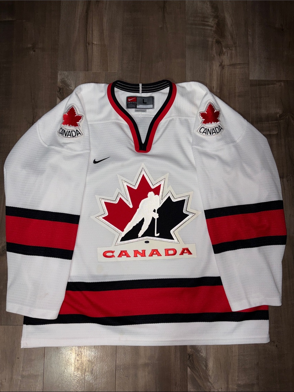 Team Canada 2002 Gold Medal Olympic Jersey